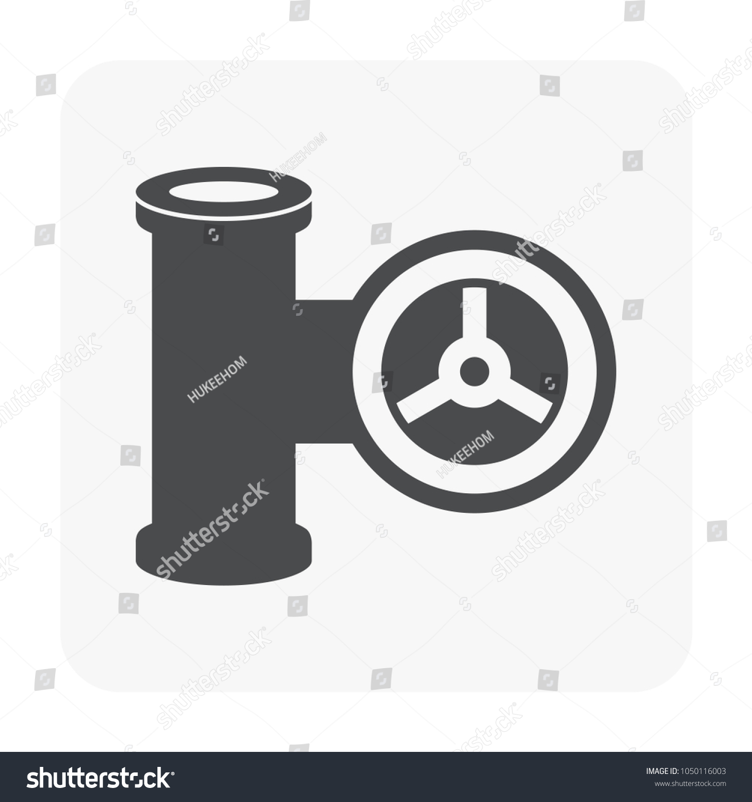 Grease Trap Icon On White Stock Vector (Royalty Free) 1050116003 ...