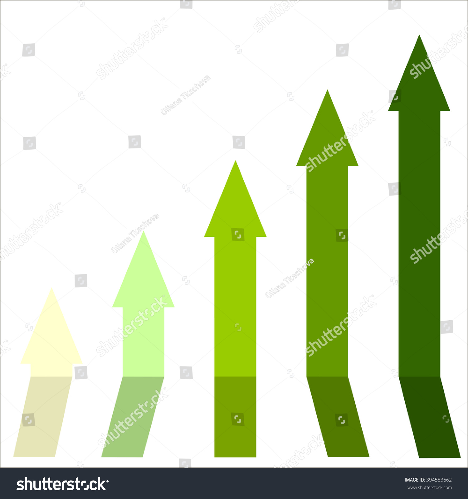 green-color-graph-rising-indicating-positive-stock-vector-royalty-free