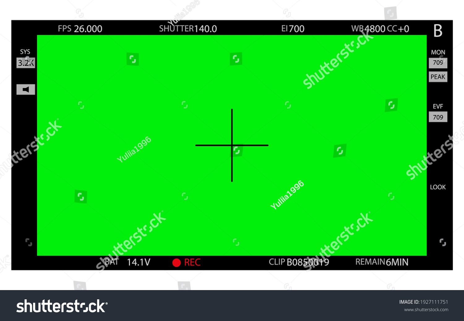 Green Screen Chromakey Background Blank Green Stock Vector (Royalty ...