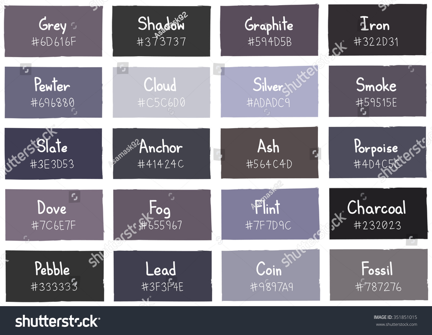 grey tone color shade background code stockvektor 351851015