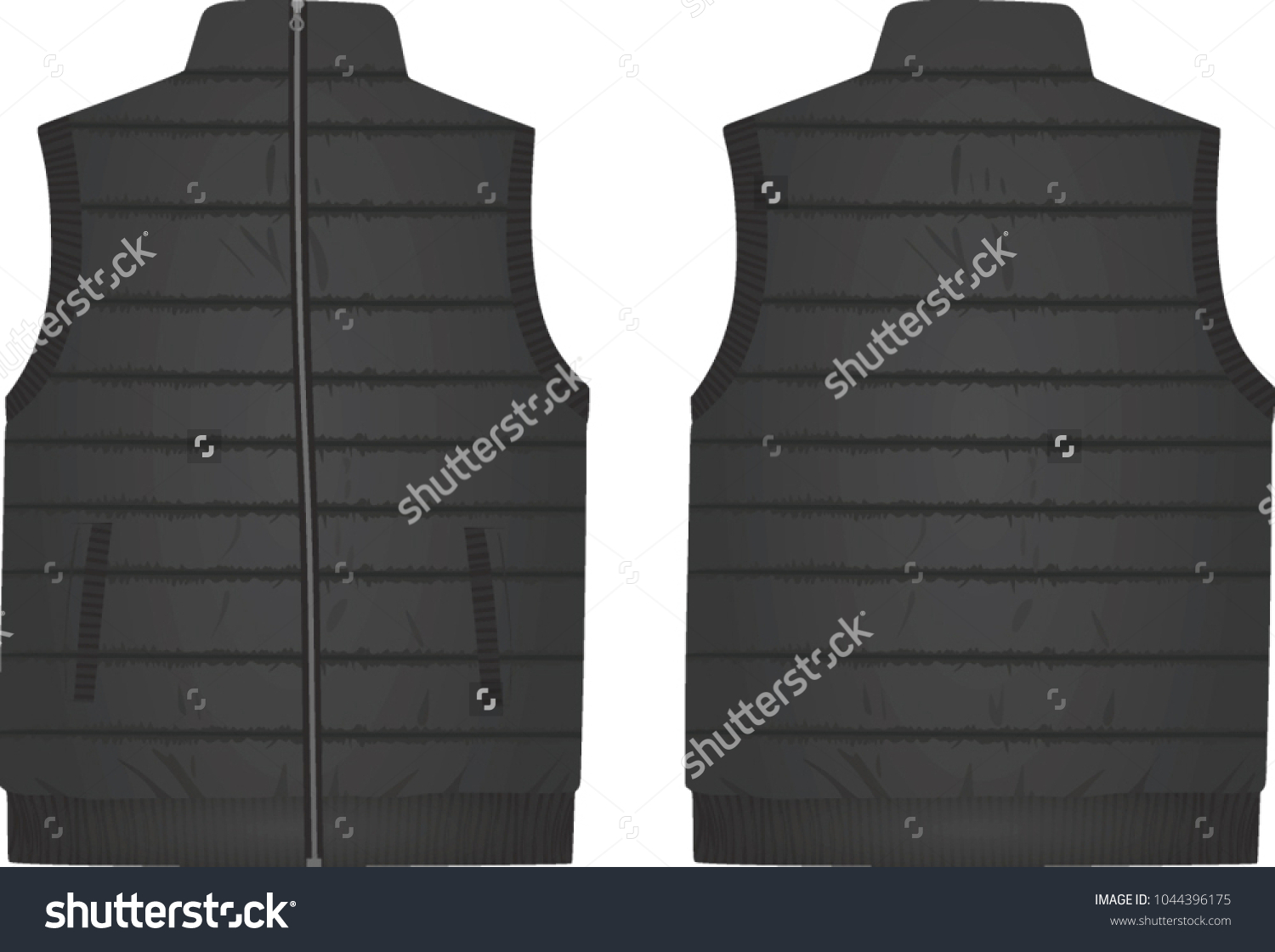 4,082 Jacket vest template Images, Stock Photos & Vectors | Shutterstock
