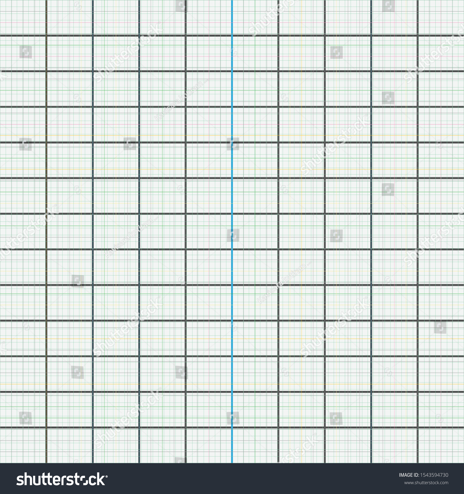 Grid White Background Blank Lined Paper Stock Vector (Royalty Free ...