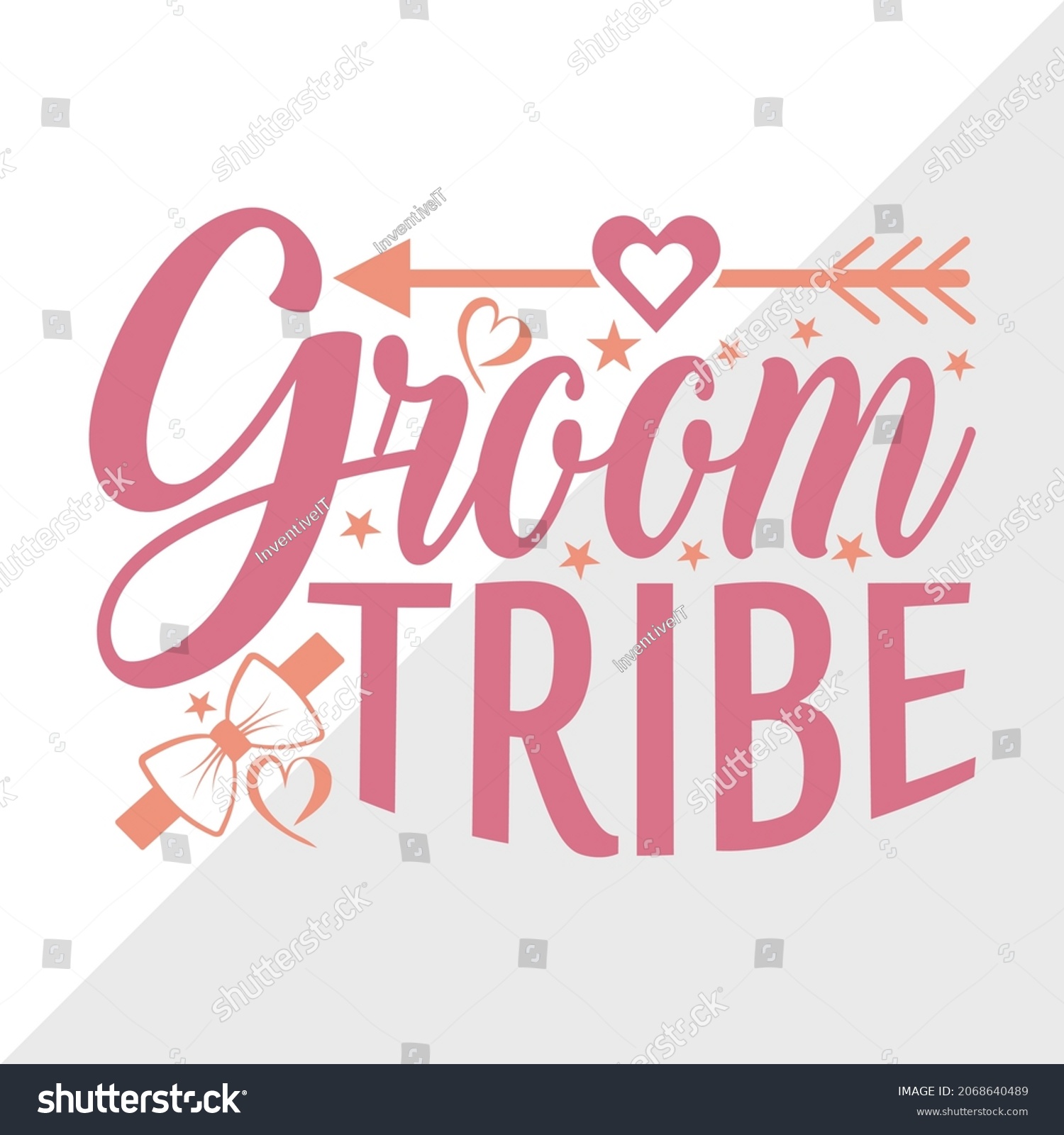 SVG of Groom Tribe Printable Vector Illustration svg