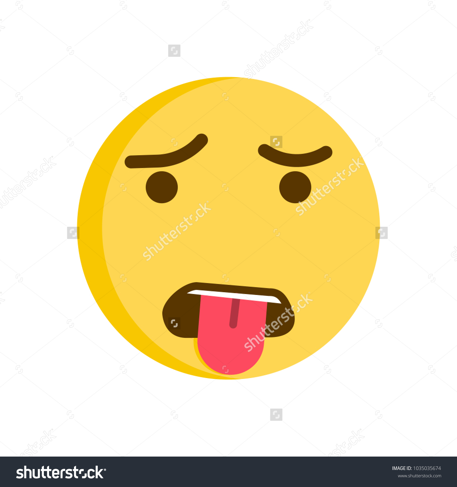 stock-vektor-grossed-out-emoticon-vector-smiley-emoji-bez-autorsk-ch