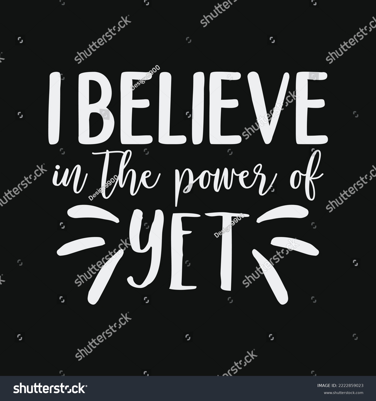 SVG of Growth Mindset Teacher SVG I Believe in the Power of Yet svg