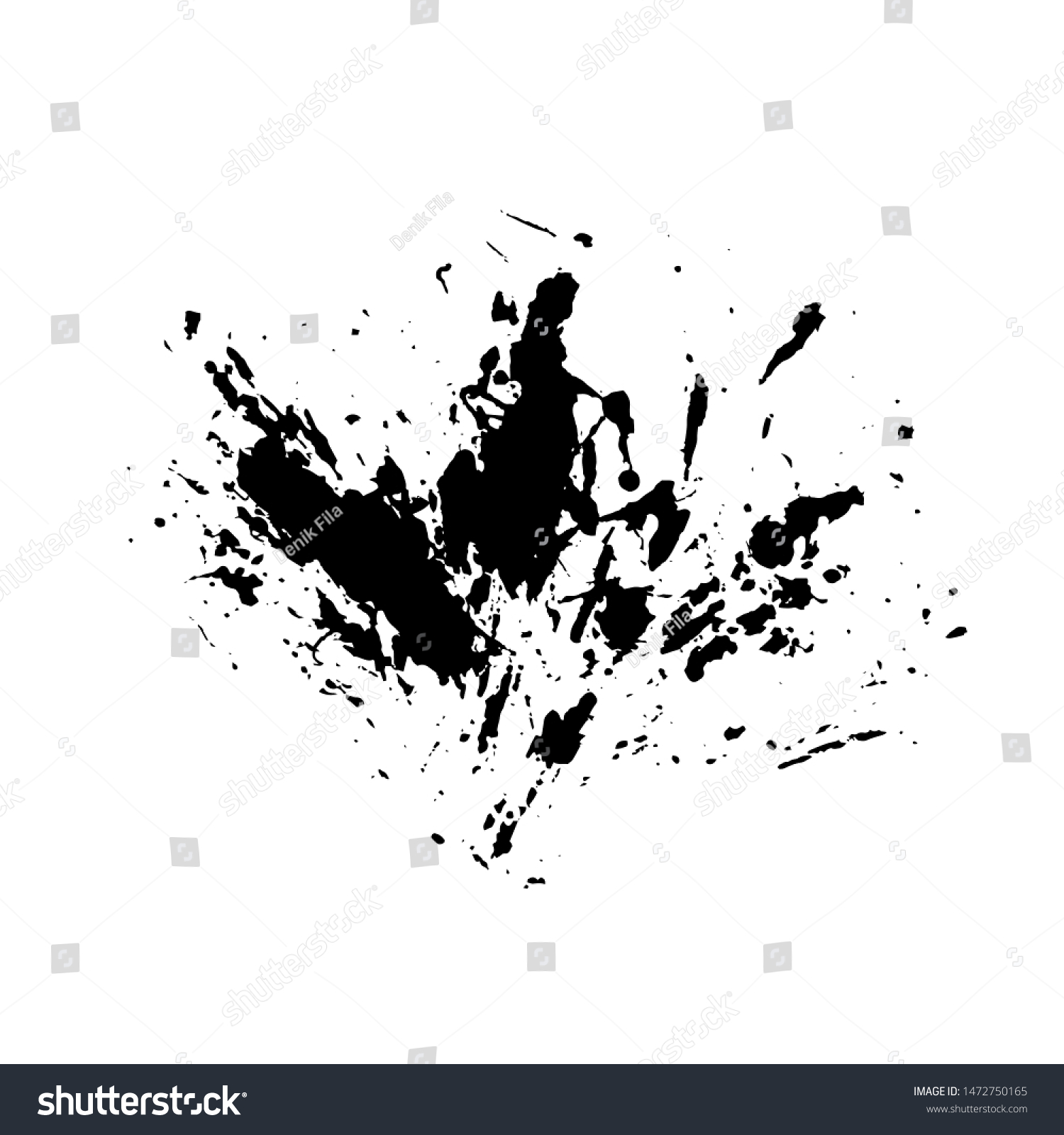 SVG of Grunge Background Texture Vector Ink Splattered for Banner, Poster, Cover, Logo, Flyer, Brochure Background or Wallpaper Design Download svg
