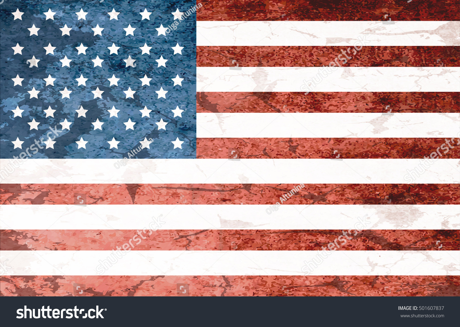 Grunge Dirty National Flag Of Usa. Flag Of United States Of America ...