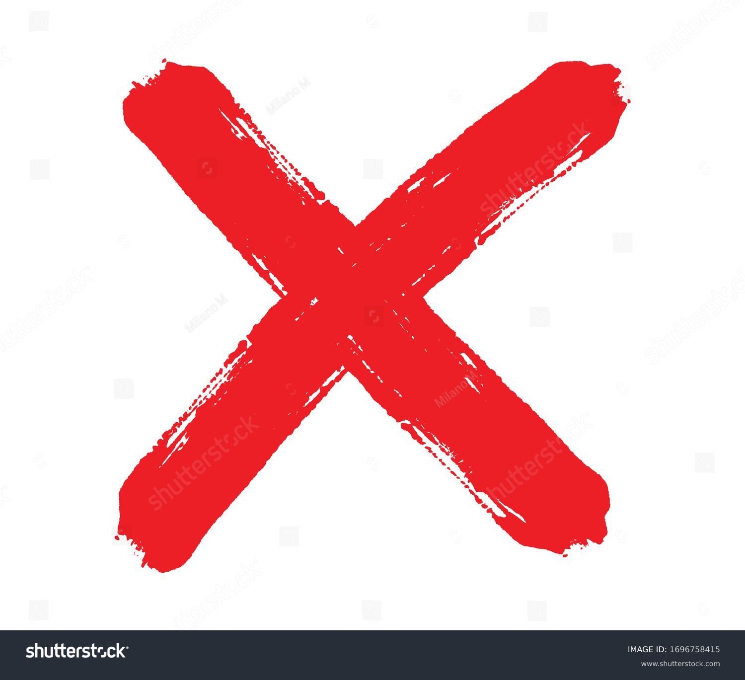 Red X Vector Images Stock Photos And Vectors Shutterstock
