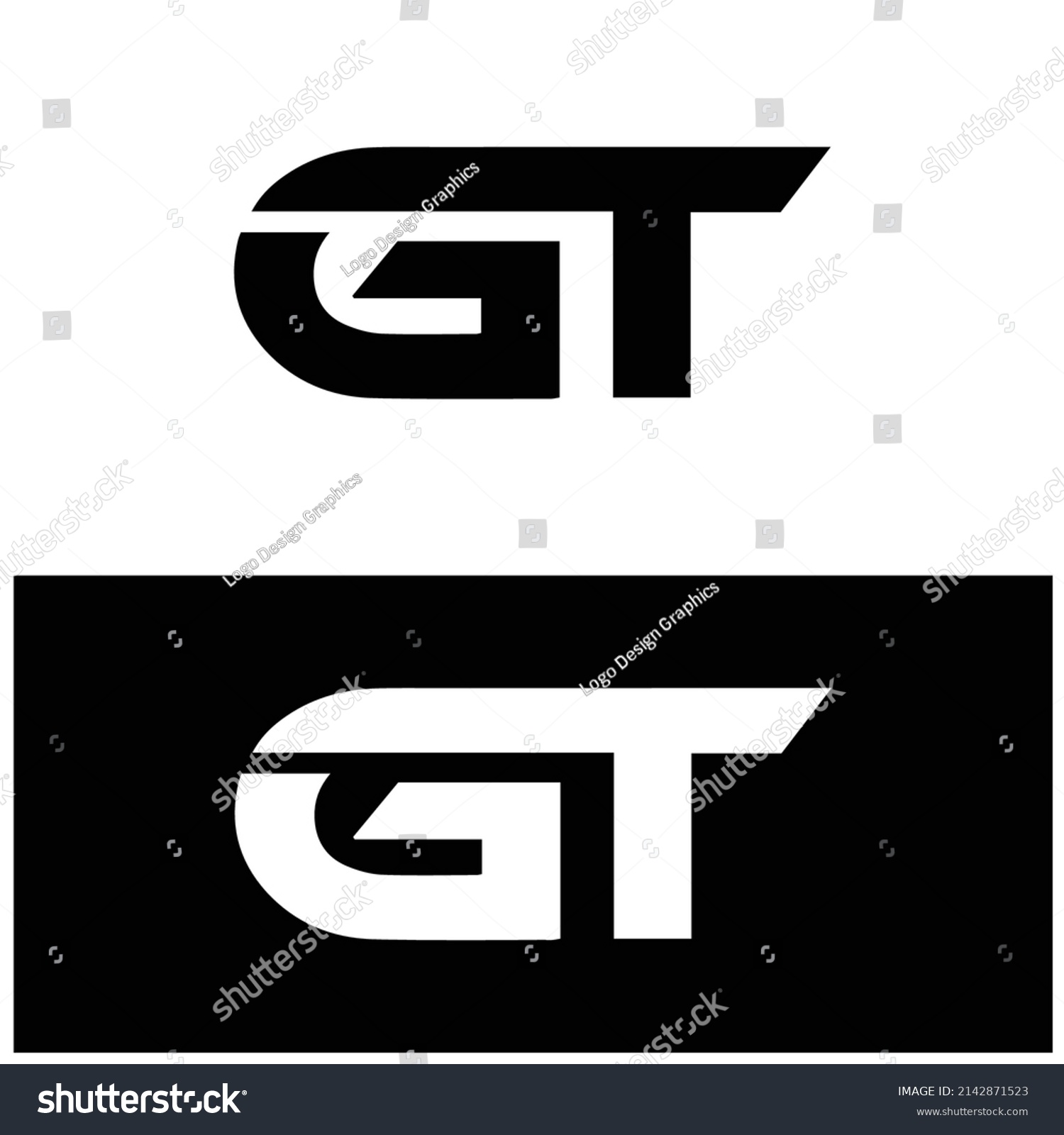 Gt Logo Vector Files Stock Vector (Royalty Free) 2142871523 | Shutterstock