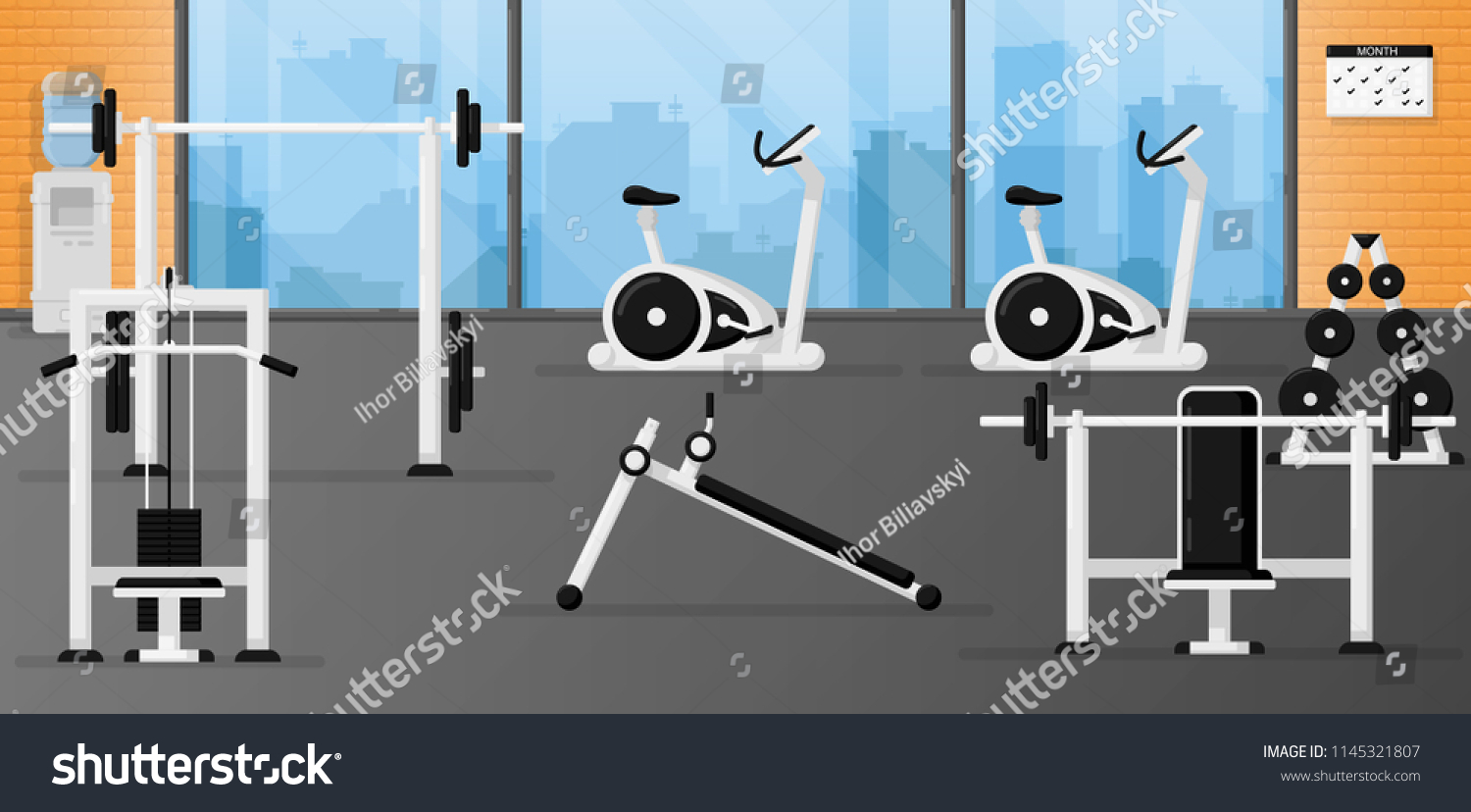 fitness equipment set