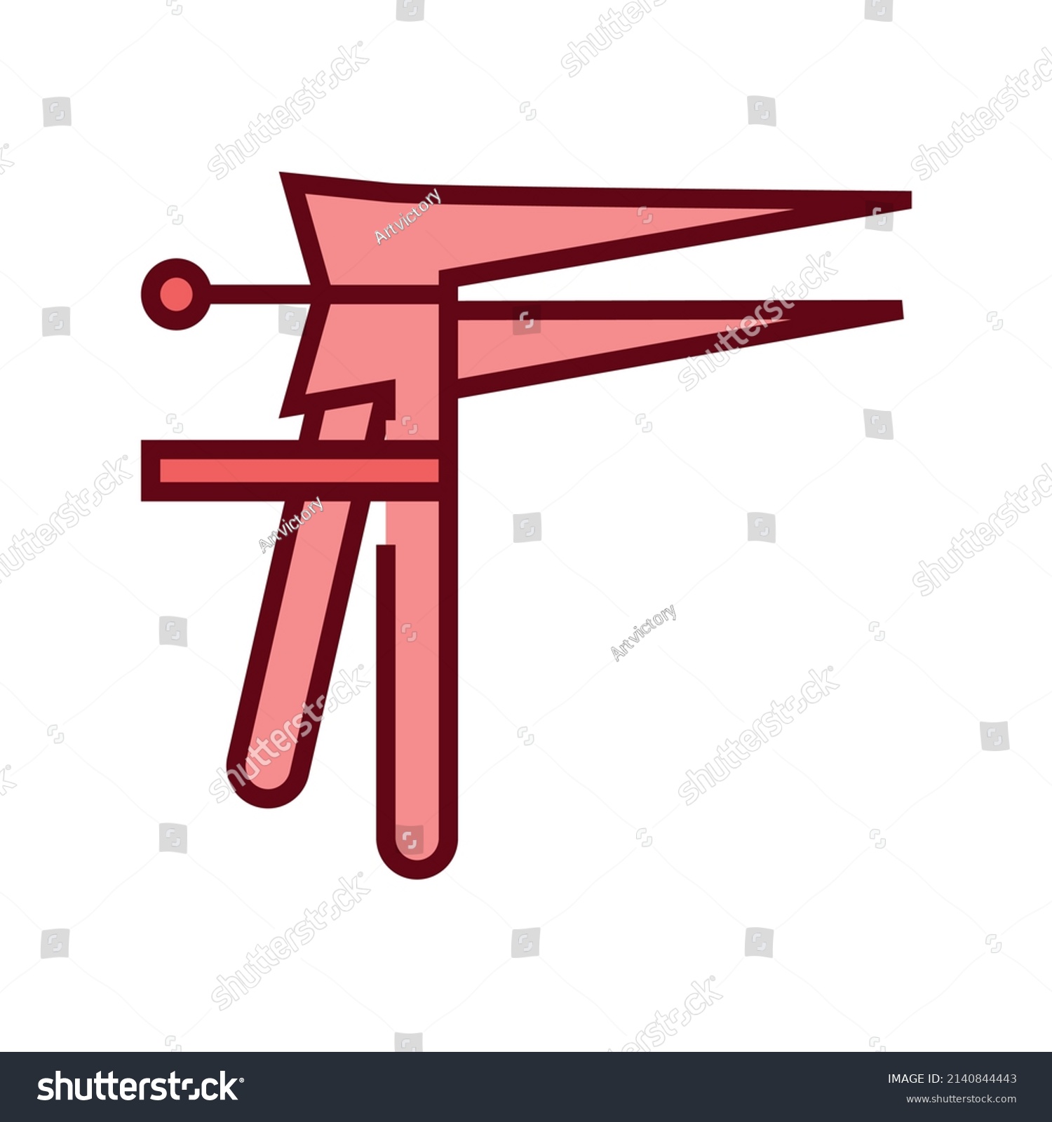 Gynecological Instrument Dilator Icon Woman Intimate Stock Vector Royalty Free 2140844443 1009