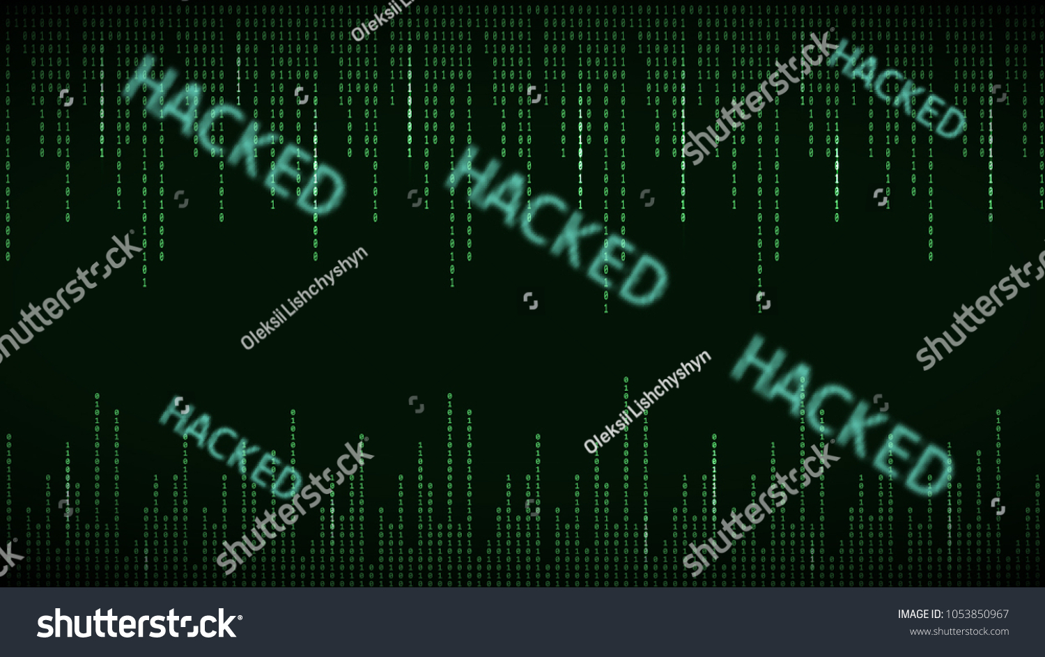 Hacked Glitched Abstract Digital Background Computer Stock Vector ...