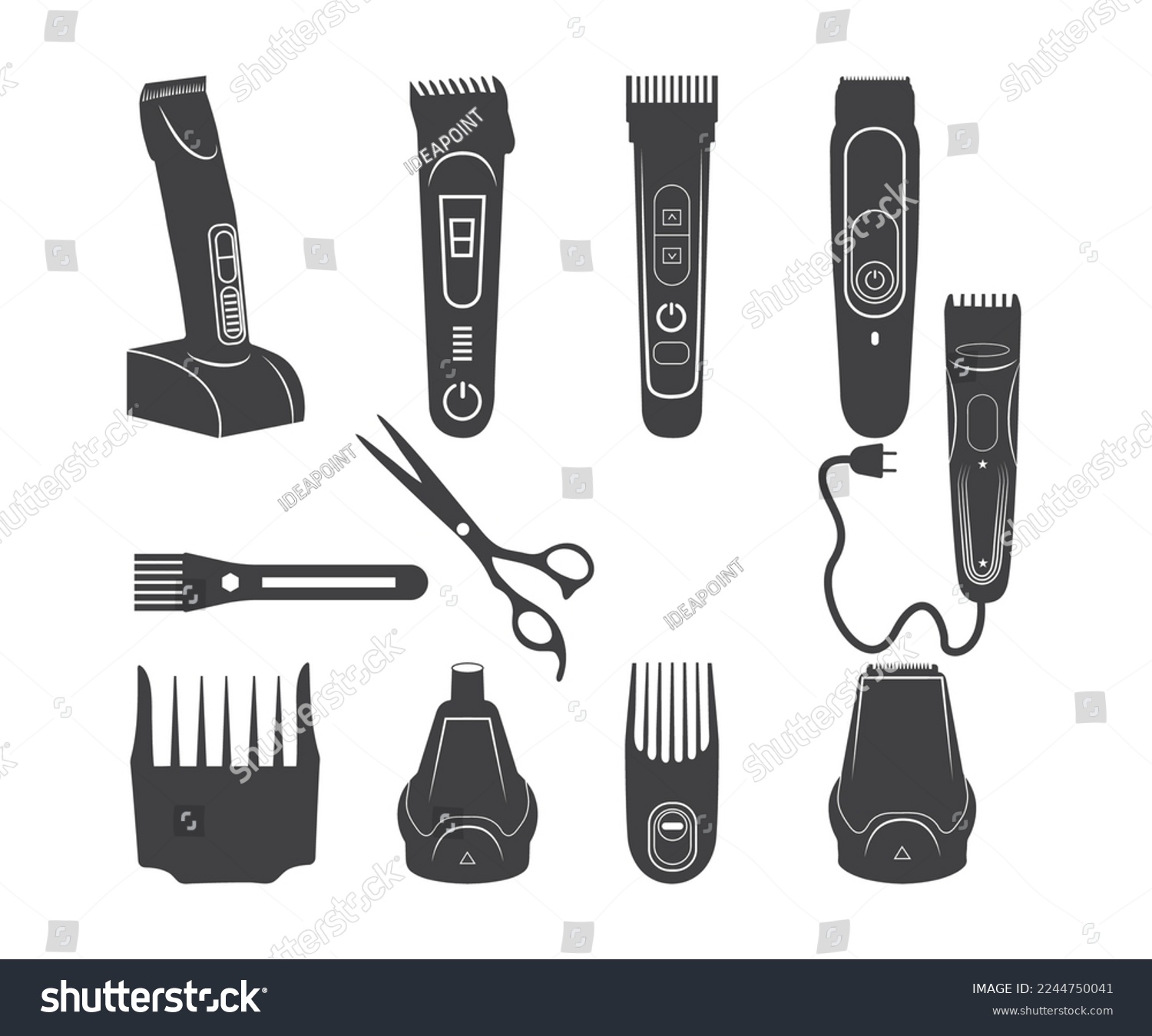SVG of Hair cutting machine SVG, , hair stylist, cosmetology, beauty salon, hairdresser scissors, beautician, salon life svg