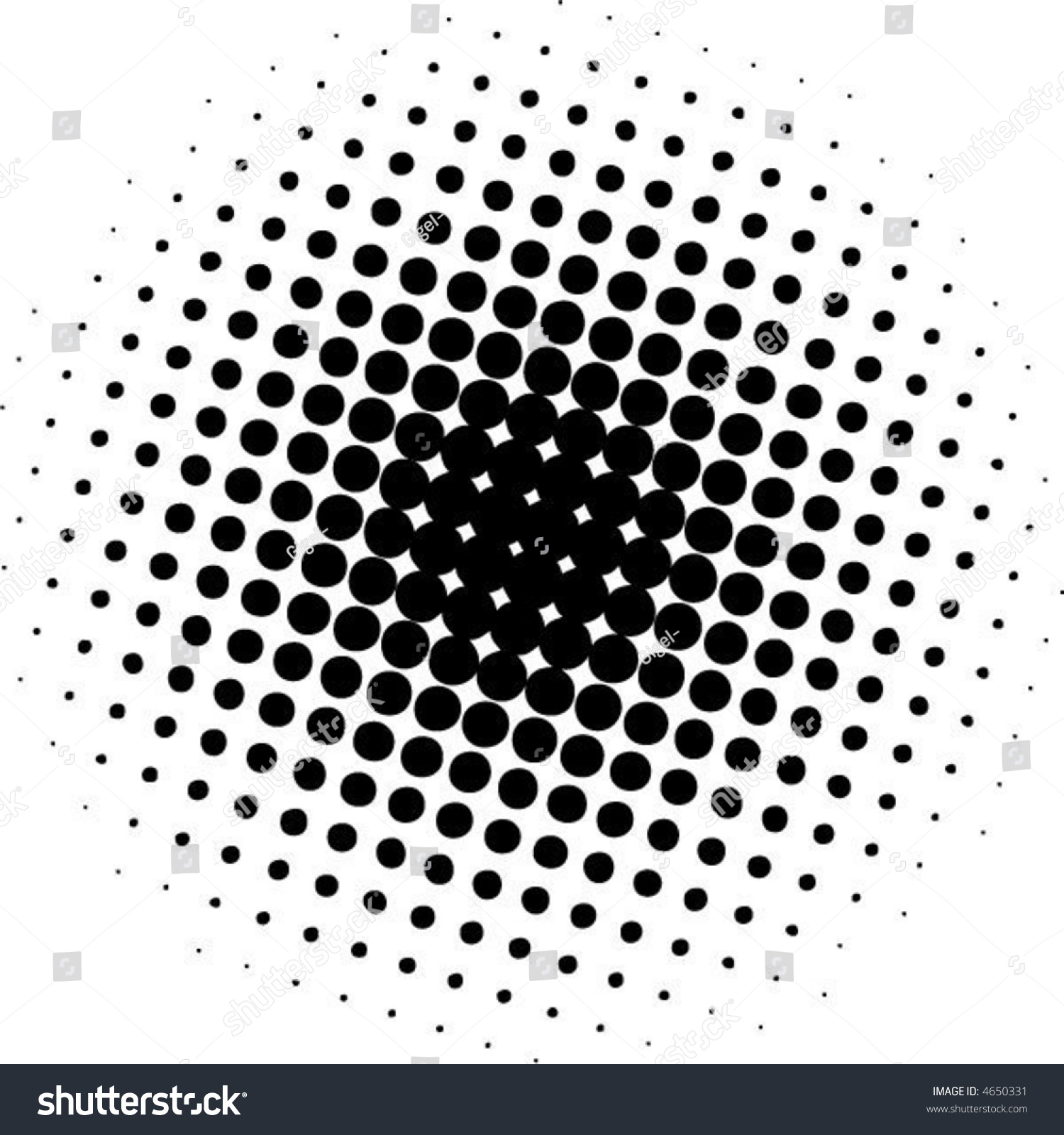 vector circle equalizer Vector Stock Vector Circle 4650331 Halftone  Shutterstock