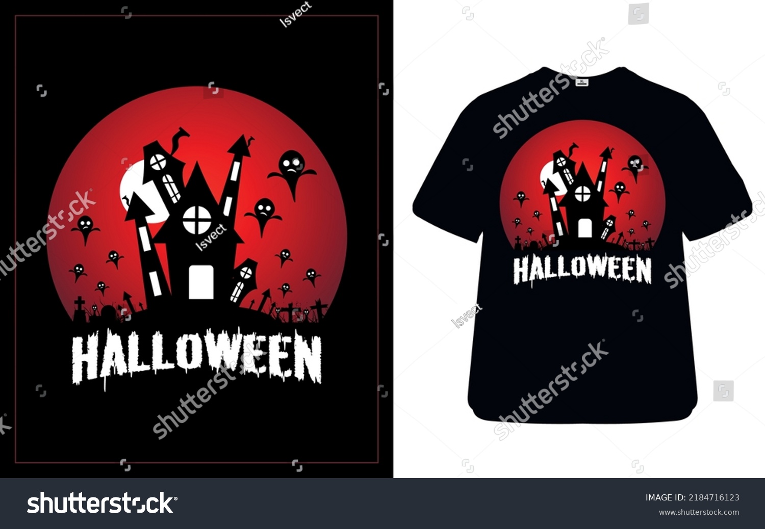SVG of Halloween best red t-shirt design  svg