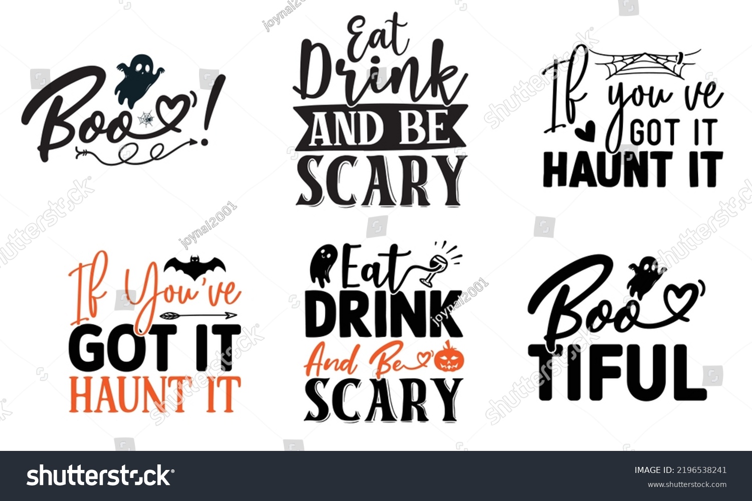 SVG of Halloween quotes SVG cut files bundle, Halloween quotes t shirt designs bundle svg