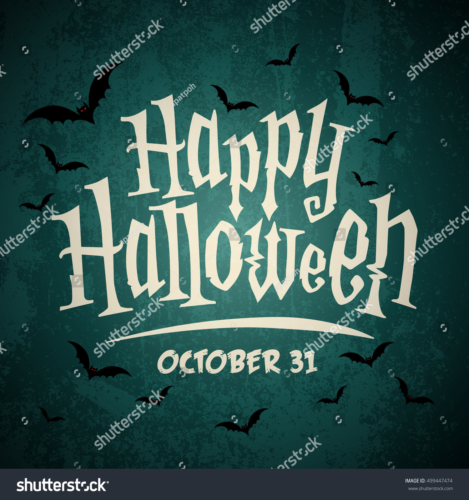 Halloween Vector Illustration. - 499447474 : Shutterstock