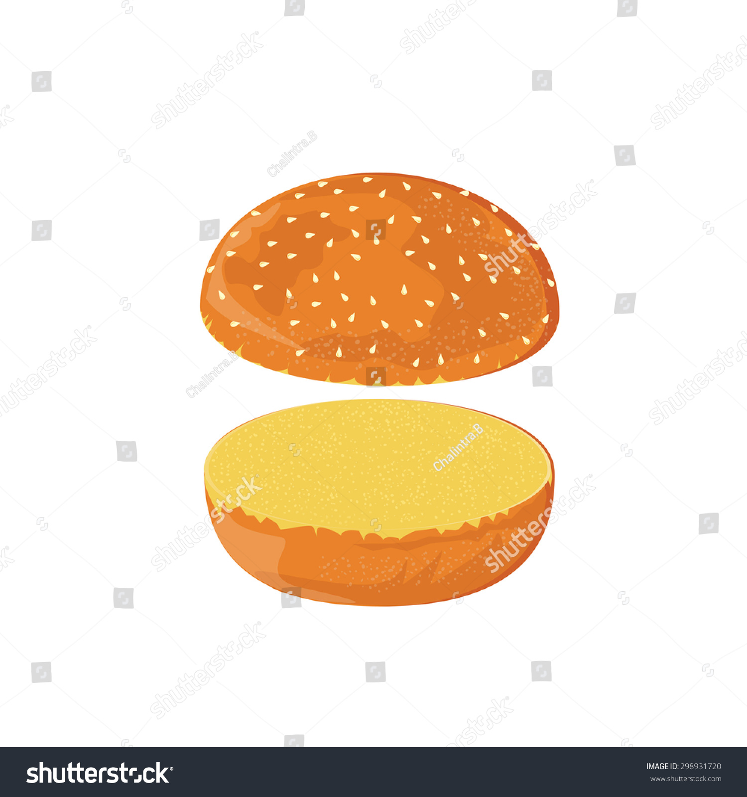 Burger Bun Clip Art – Cliparts