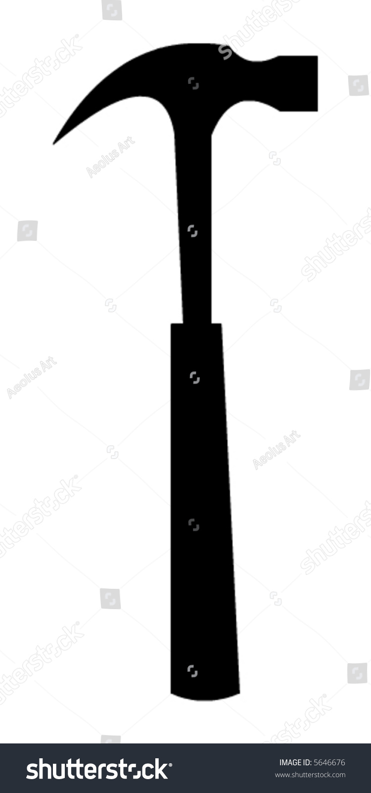 vector t black shirt Hammer 5646676 Shutterstock   Vector Stock Vector