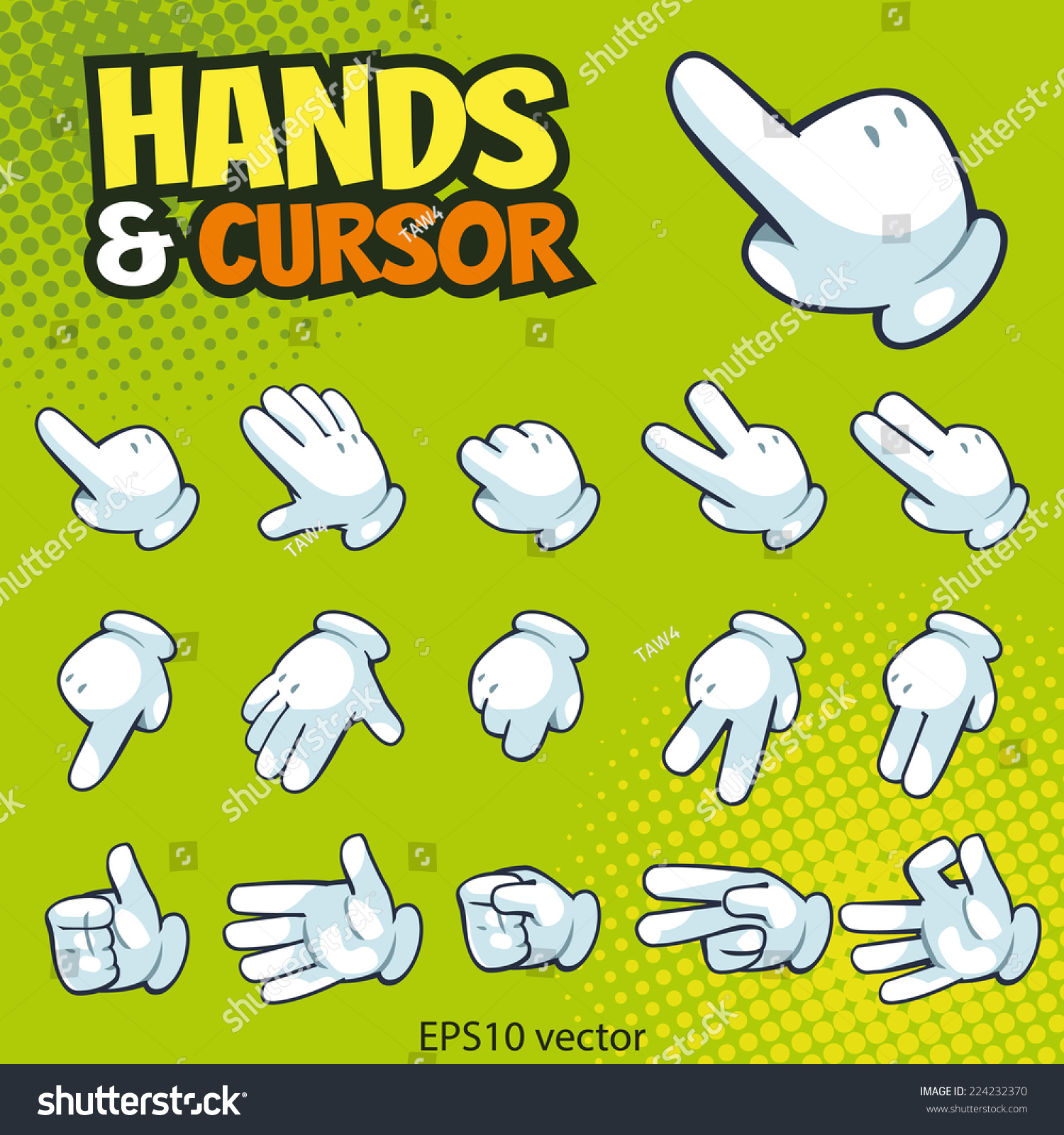 Hand cursor game Images, Stock Photos & Vectors | Shutterstock