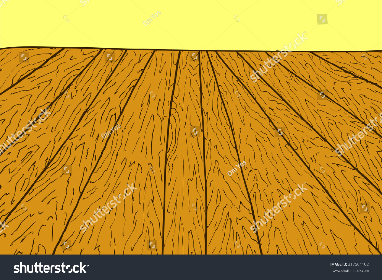 Dark Wood Floor Horizontal Perspective Stock Vectors Images