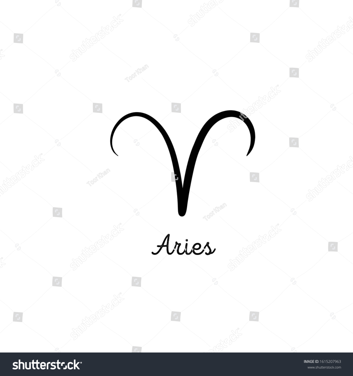 Aries symbol Images, Stock Photos & Vectors | Shutterstock