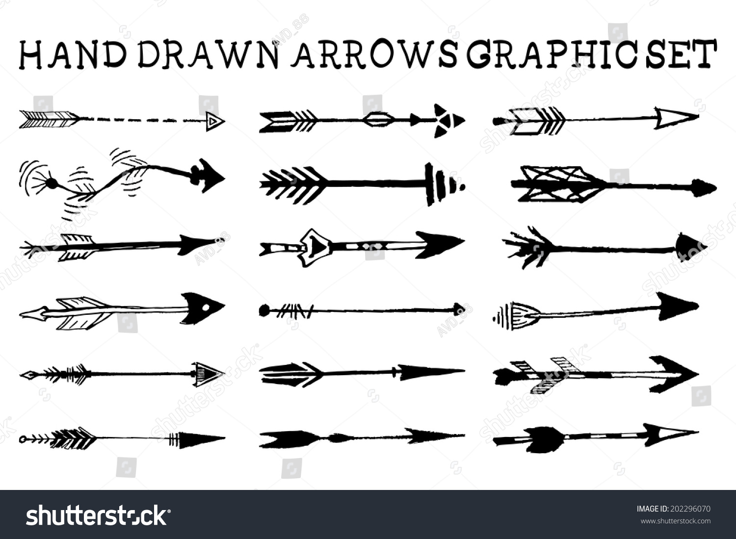 hand drawn arrow clip art free - photo #48