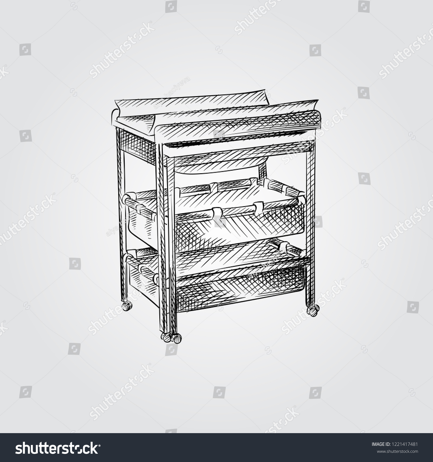 basic changing table