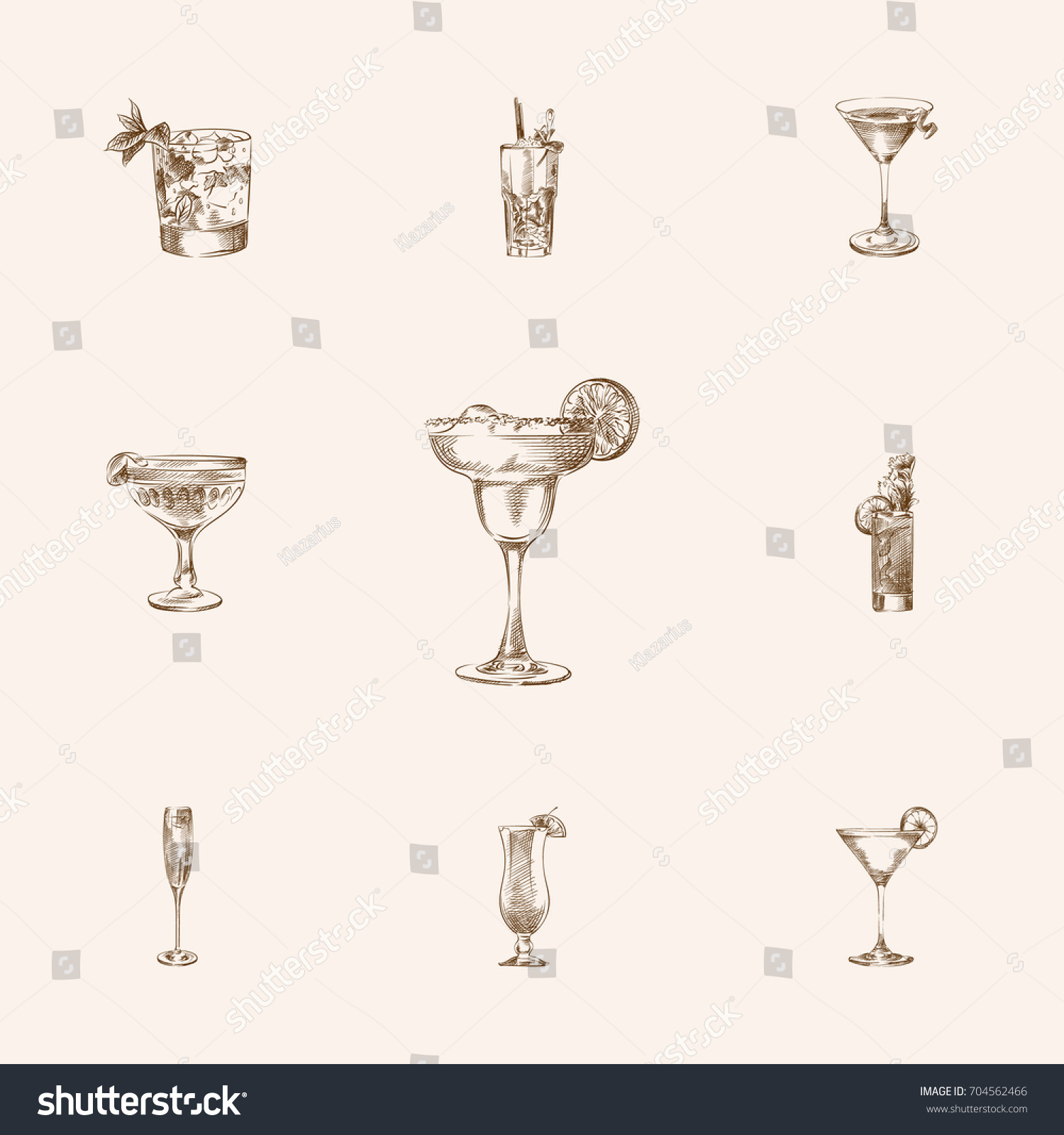 Hand Drawn Cocktail Sketches Set Collection Stock Vector Royalty Free 704562466,Pulled Pork Tenderloin Slow Cooker
