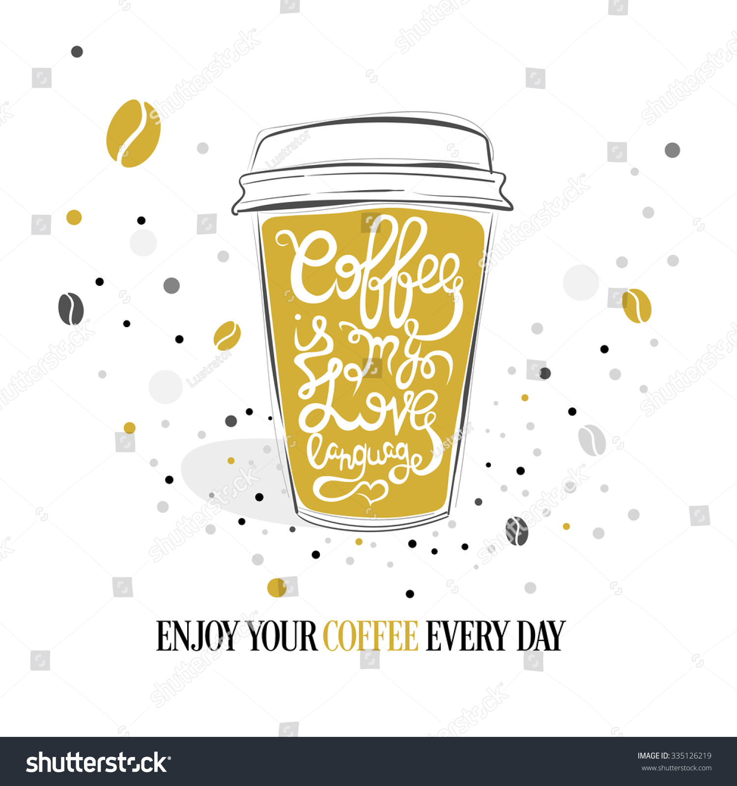 Paper Coffee Cup Vector Paper Coffee Cup Vector