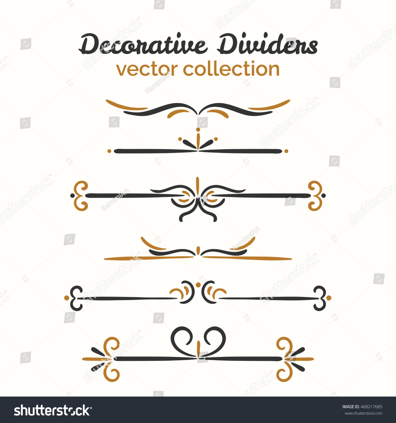 [decorative dividers collection vector free] - 100 images 