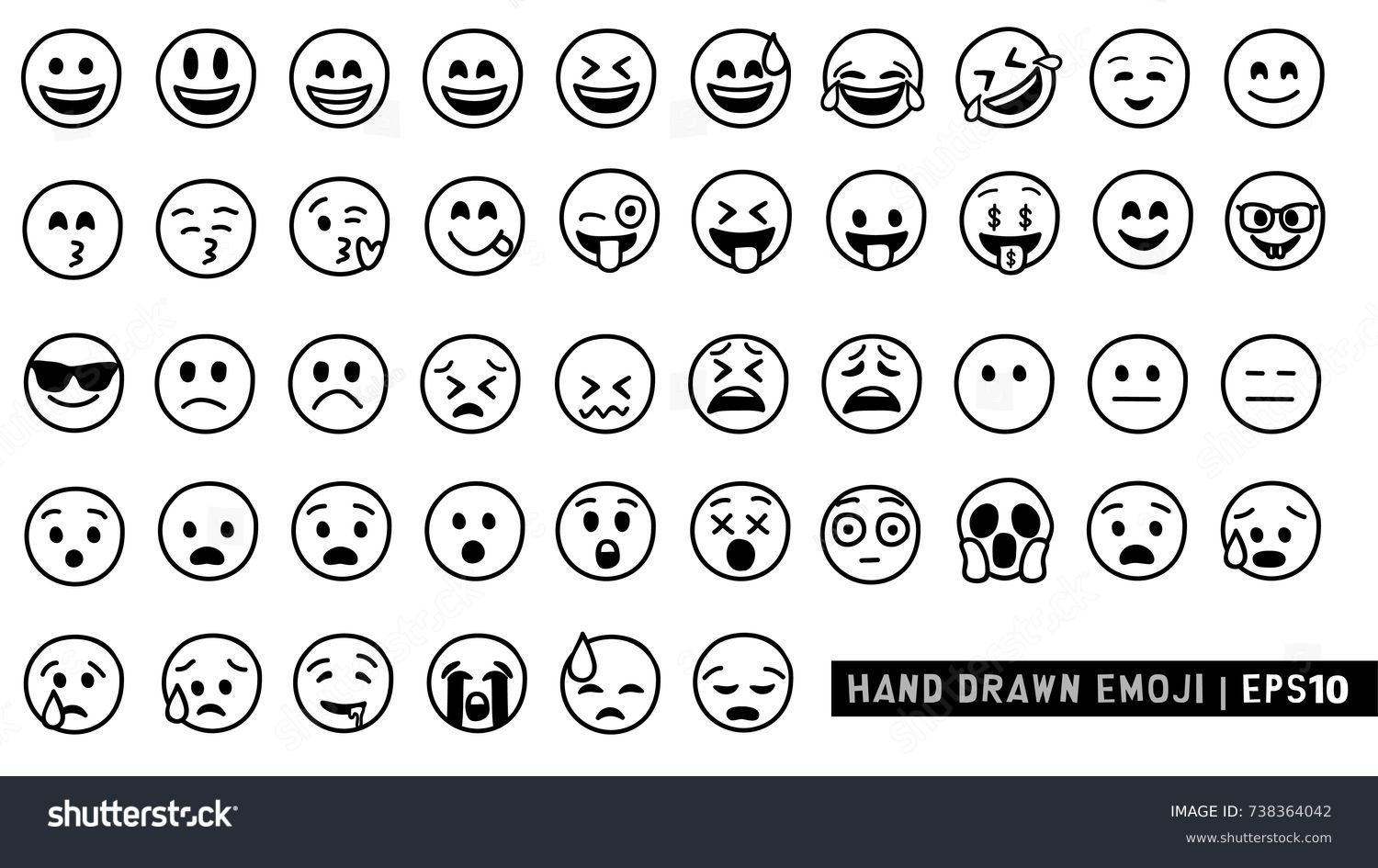 Hand Drawn Emoji