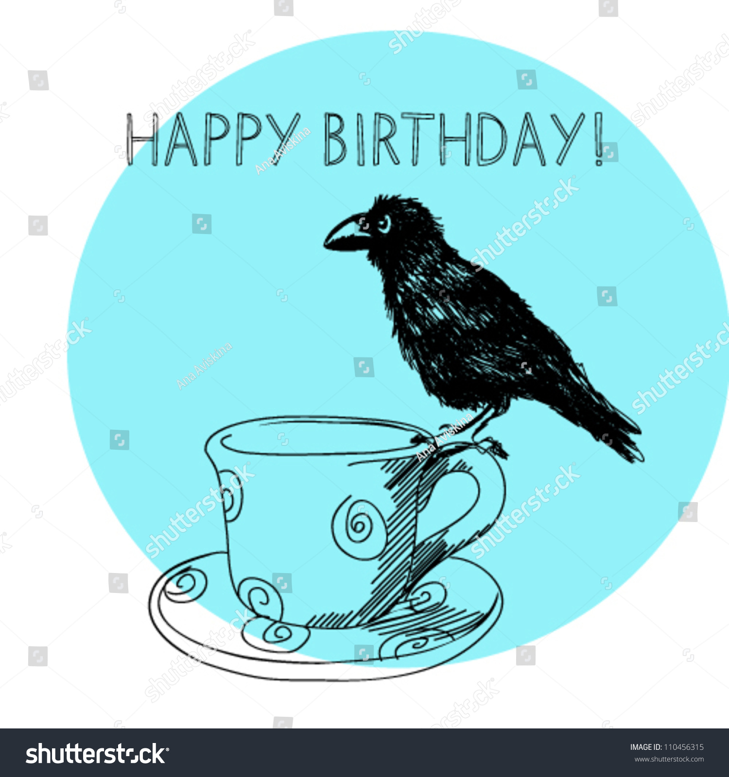 happy birthday crow