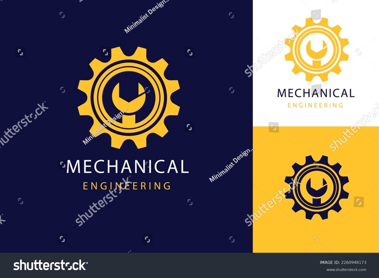 SVG of hand drawn mechanical logo template design svg