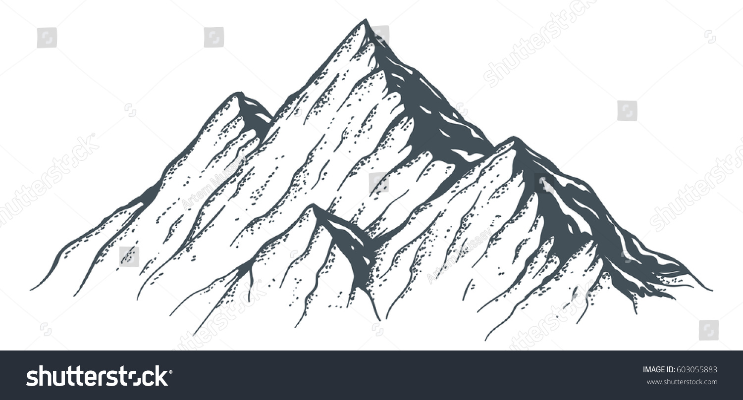Free Free 268 Mountain Svg Drawing SVG PNG EPS DXF File