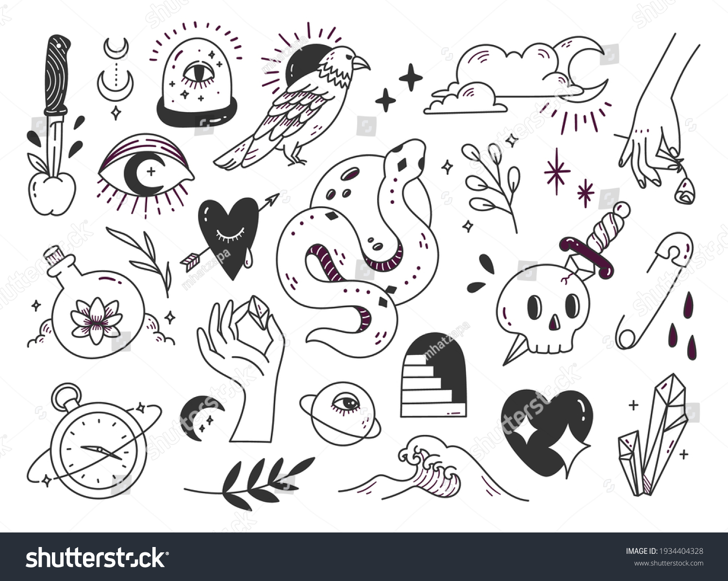 203,410 Tattoo element doodle Images, Stock Photos & Vectors Shutterstock