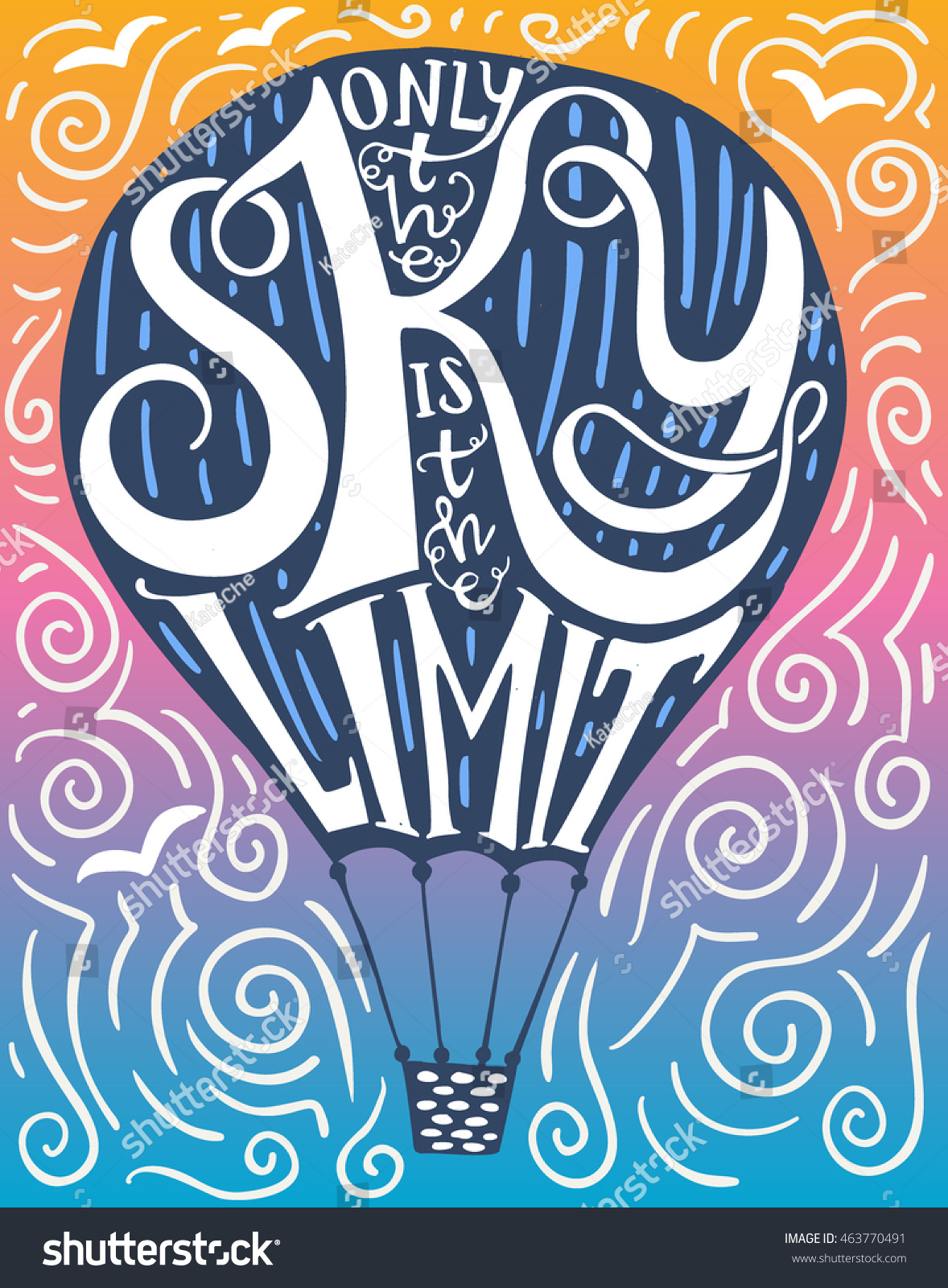6 imágenes de Motto vector sky is limit Imágenes, fotos y vectores de