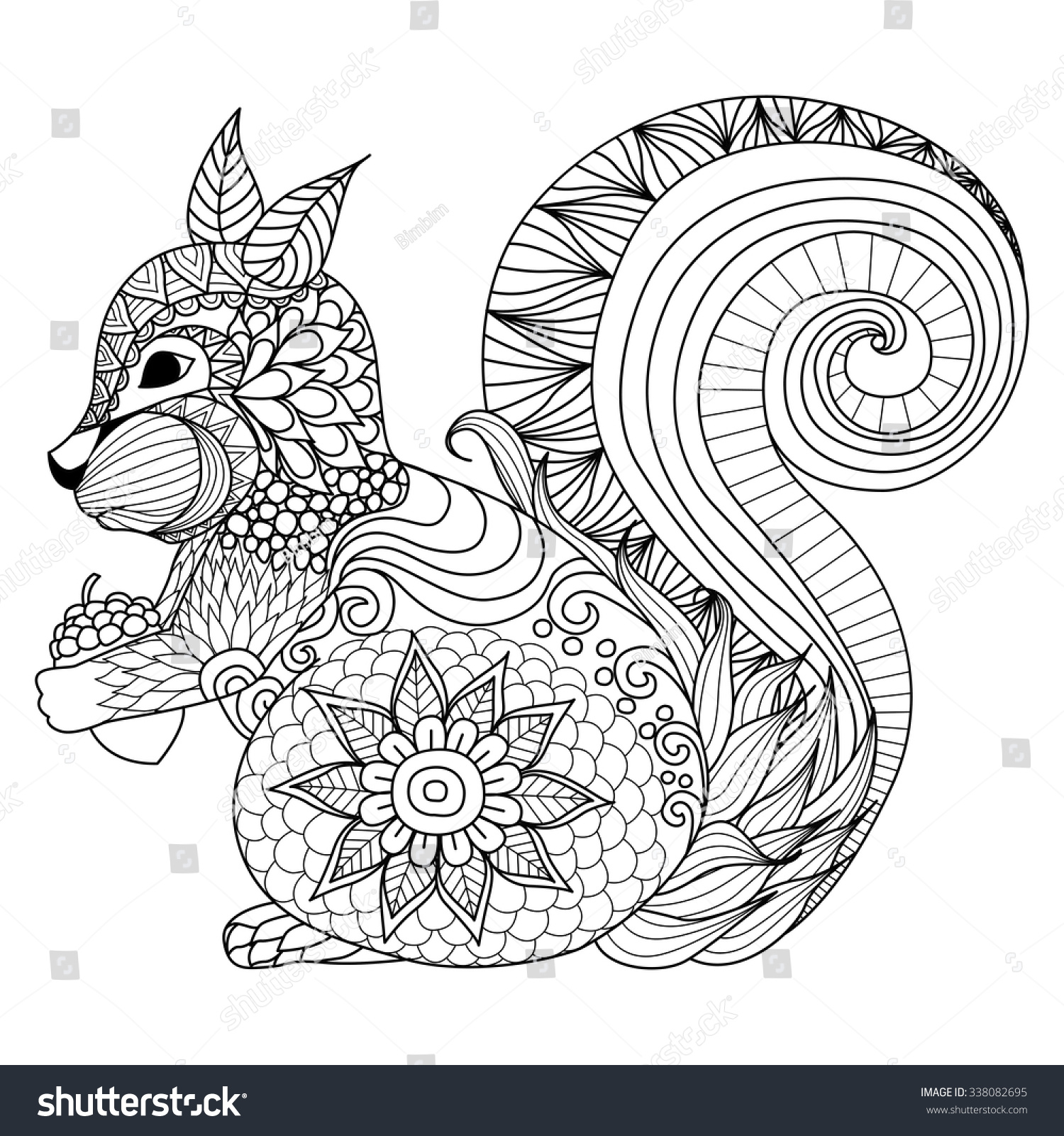 64,852 Animals and wildlife coloring book Stock Vectors, Images ...