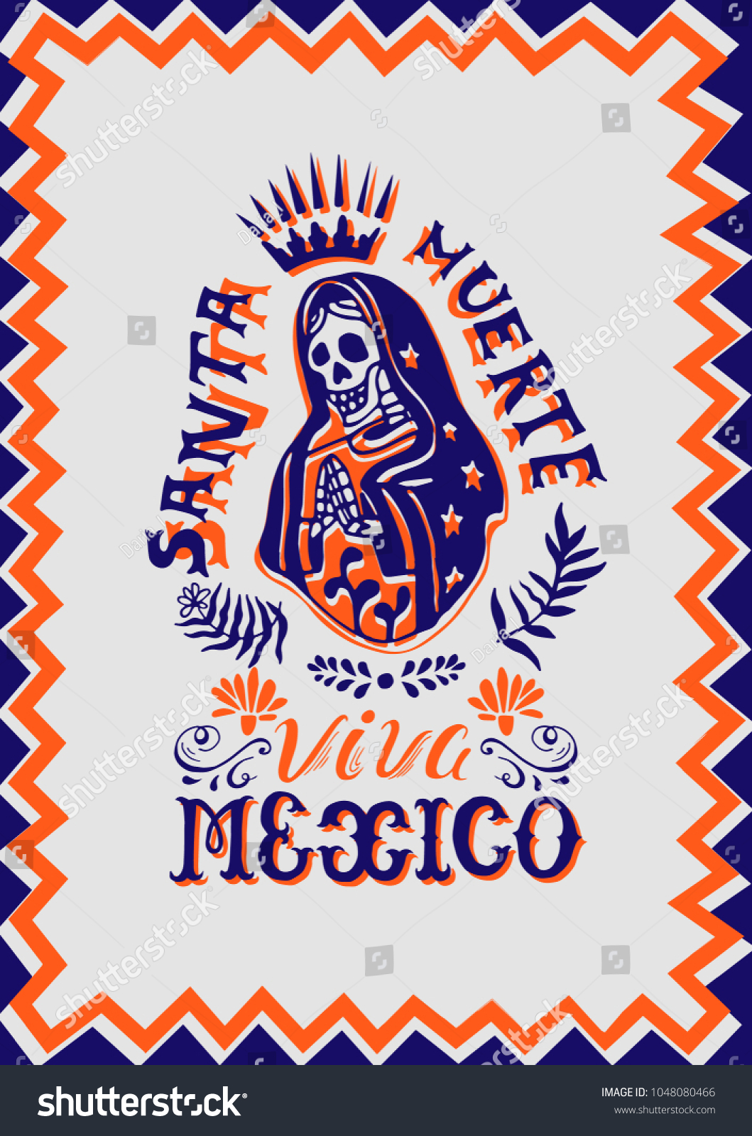 メキシコ風の手描きのベクターイラスト サンタムエルテ のベクター画像素材 ロイヤリティフリー メキシコ風の手描きのベクターイラスト サンタムエルテ のベクター画像素材 ロイヤリティフリー