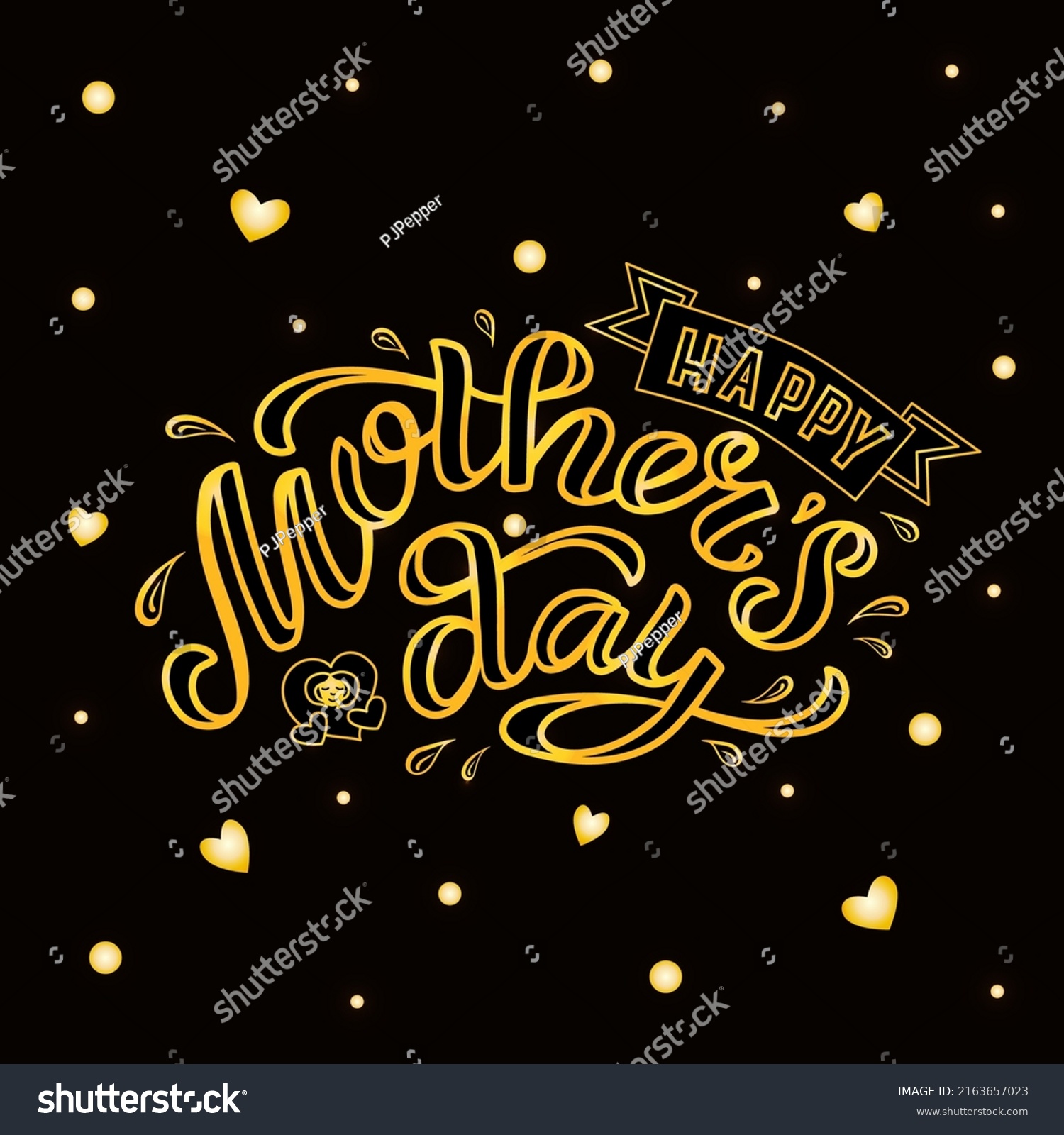 Hand Drawn Vector Illustration Lettering Happy Stock Vector Royalty Free 2163657023 Shutterstock