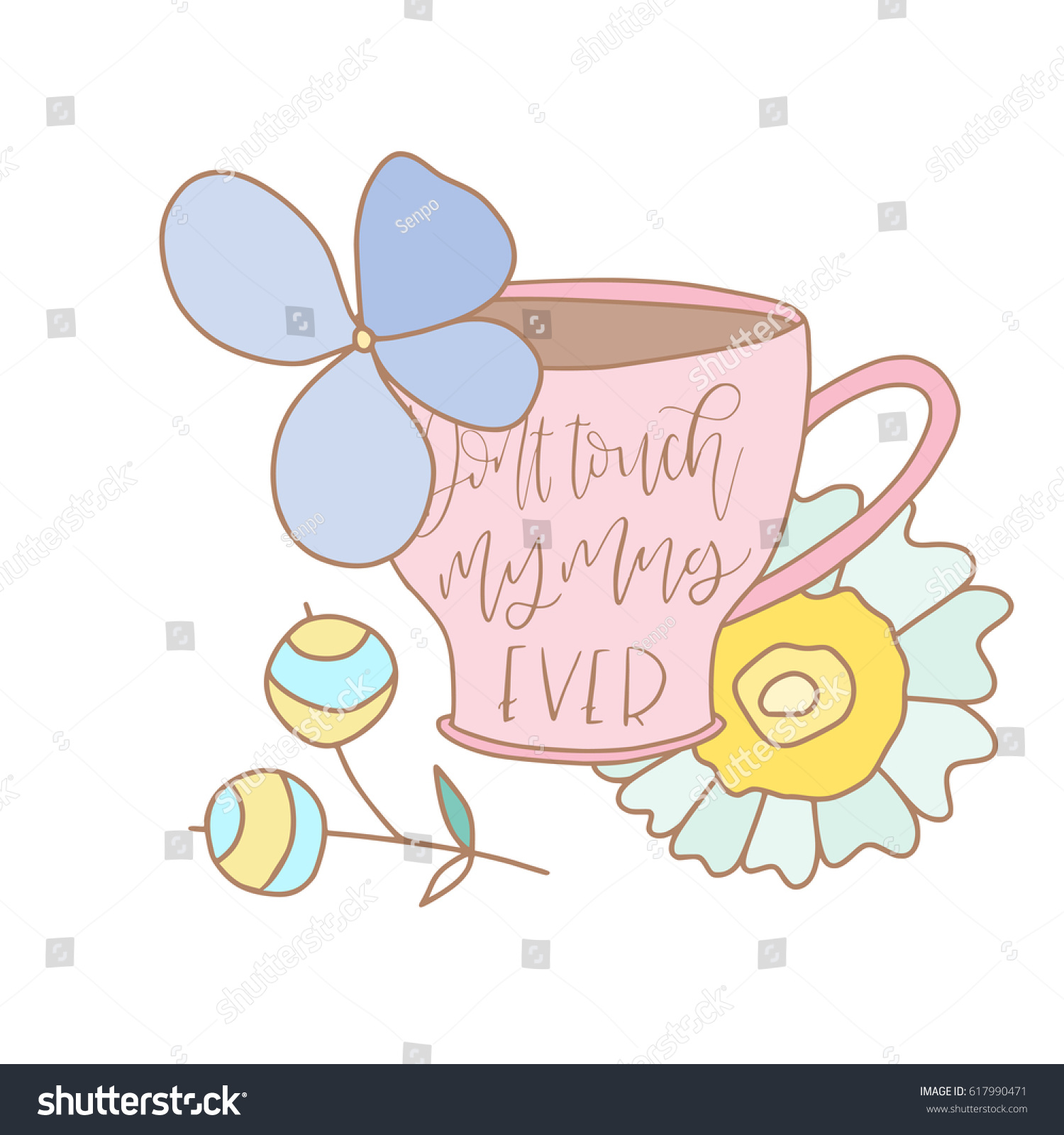 Hand Drawn Vector Lettering Motivating Modern Stock Vector Royalty Free Shutterstock