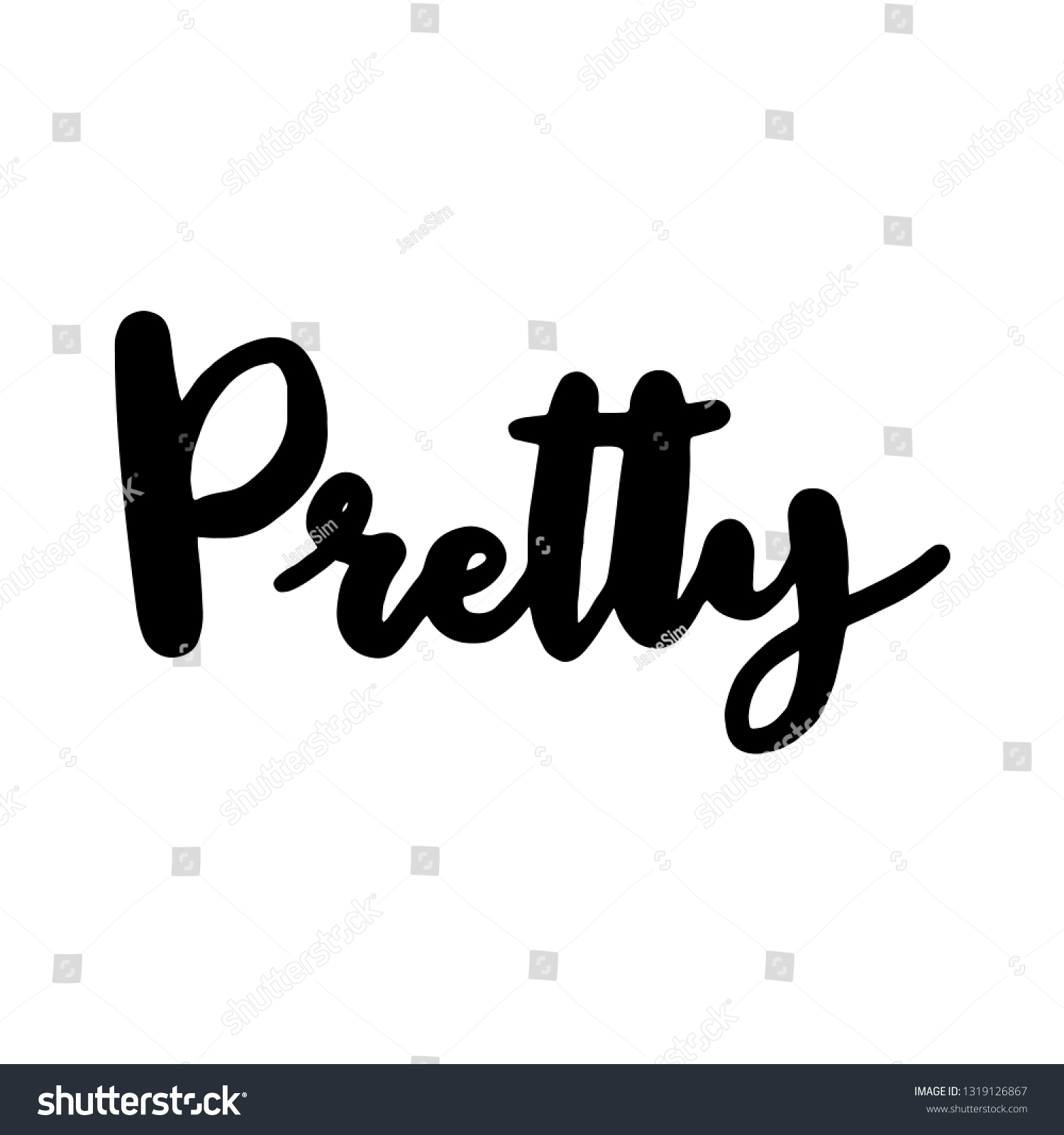 hand-drawn-word-pretty-vector-illustration-stock-vector-royalty-free