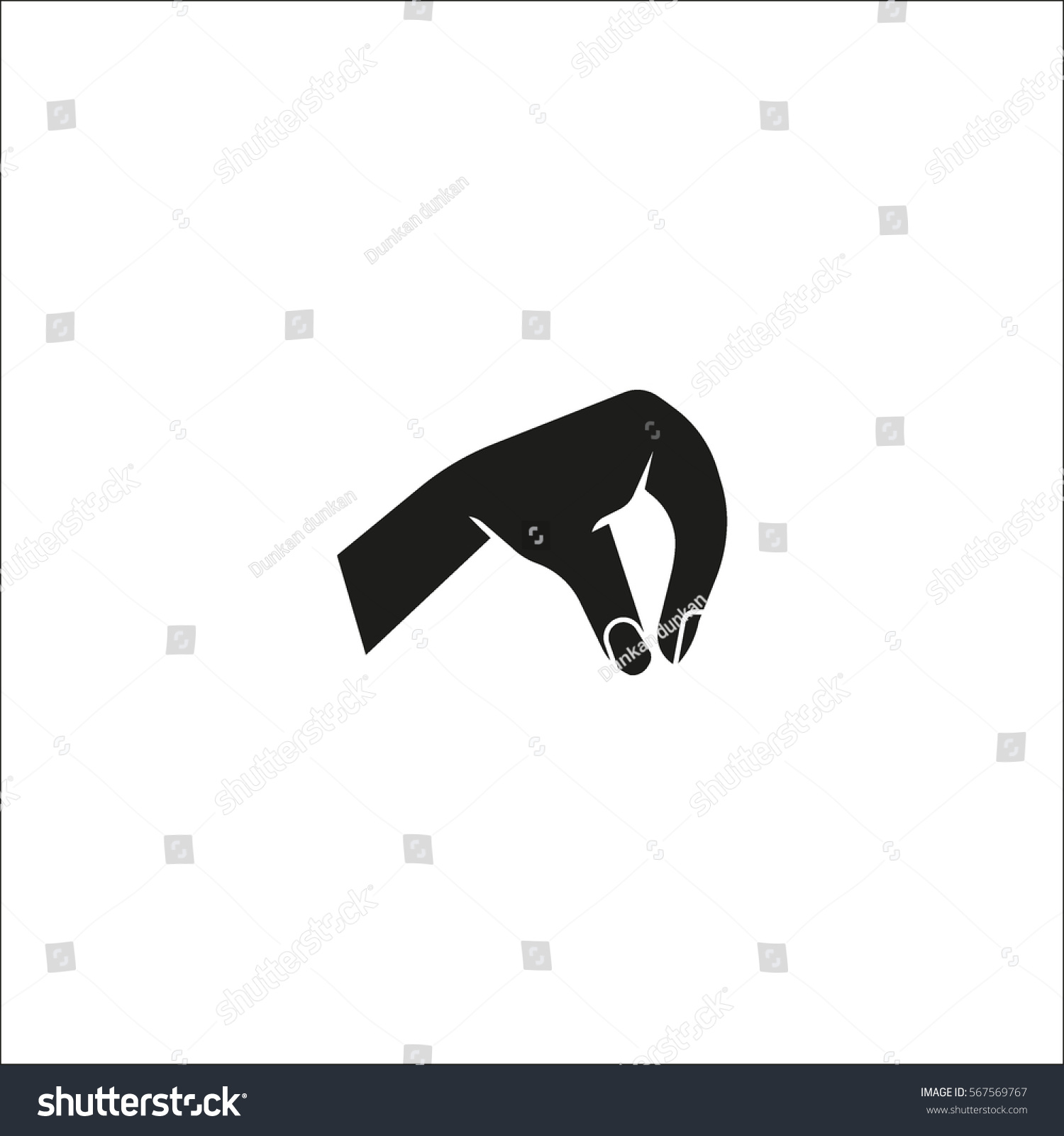 Hand Icon Stock Vector 567569767 - Shutterstock