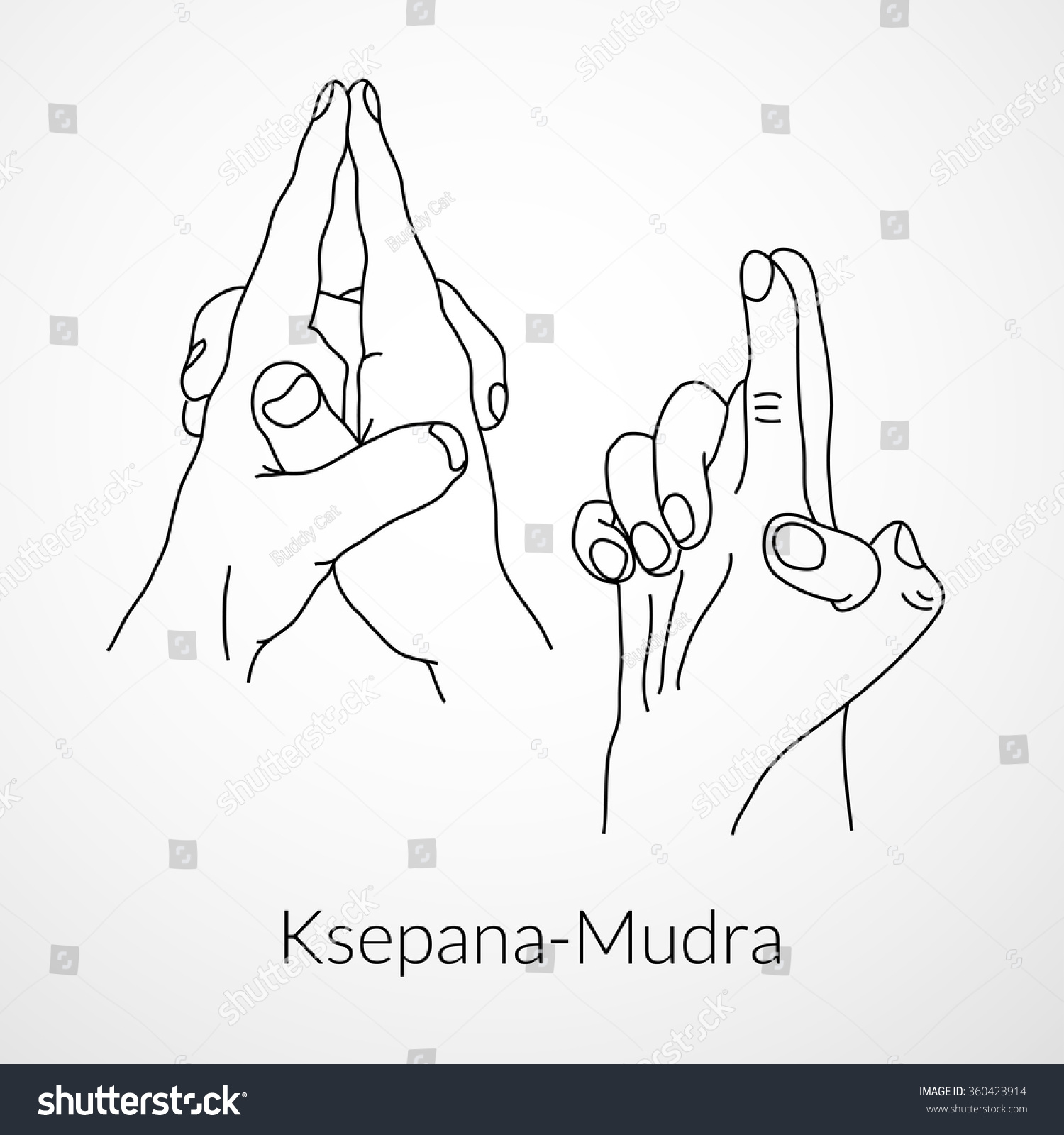 Mudra ksepana Revolved High