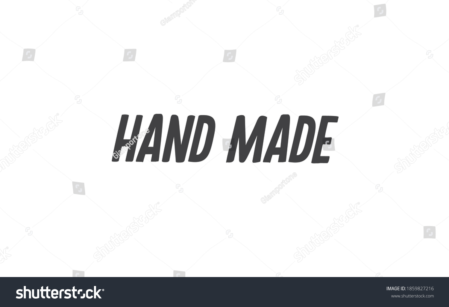 Hand Made Lettering Text Typography Vector Stock Vector (Royalty Free ...