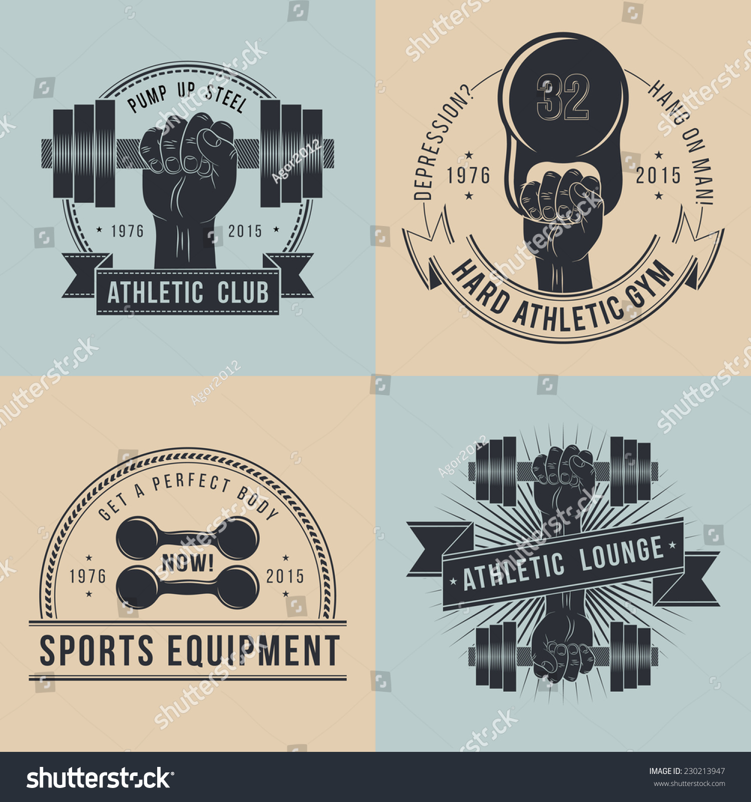 Athletic club logos