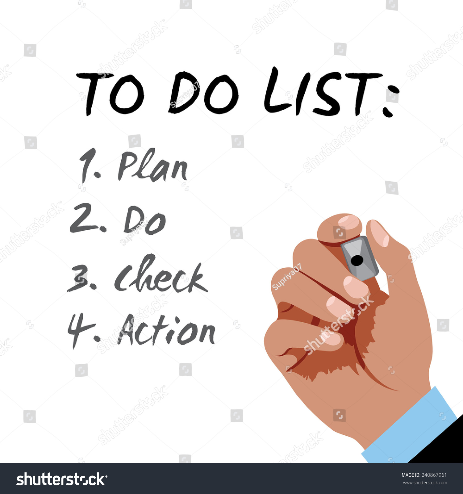 hand-writing-do-list-black-marker-stock-vector-royalty-free-240867961