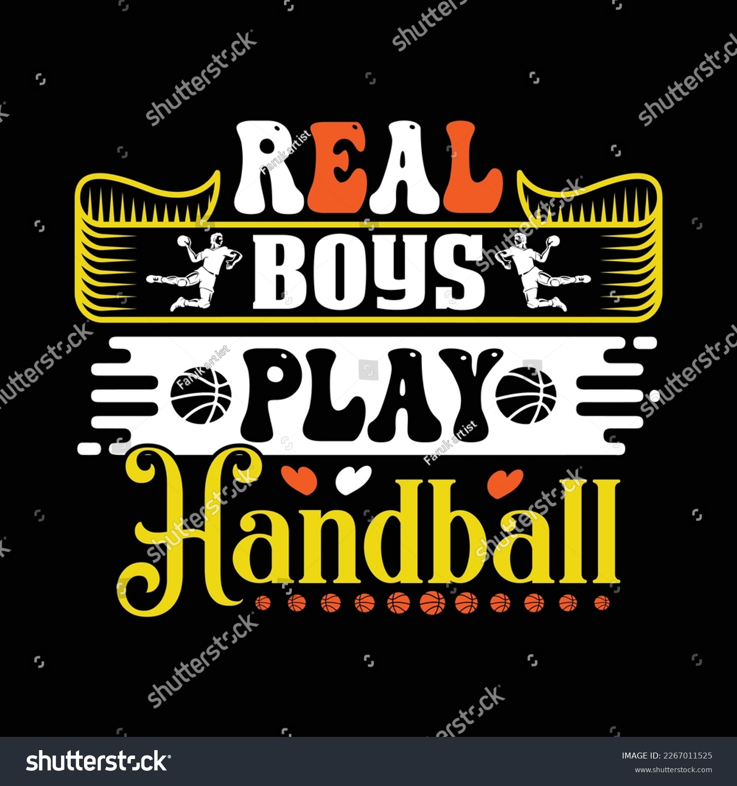 SVG of HANDBALL TYPOGRAPHY AND SVG FOR T SHIRT FOR GROOVY DESIGN svg