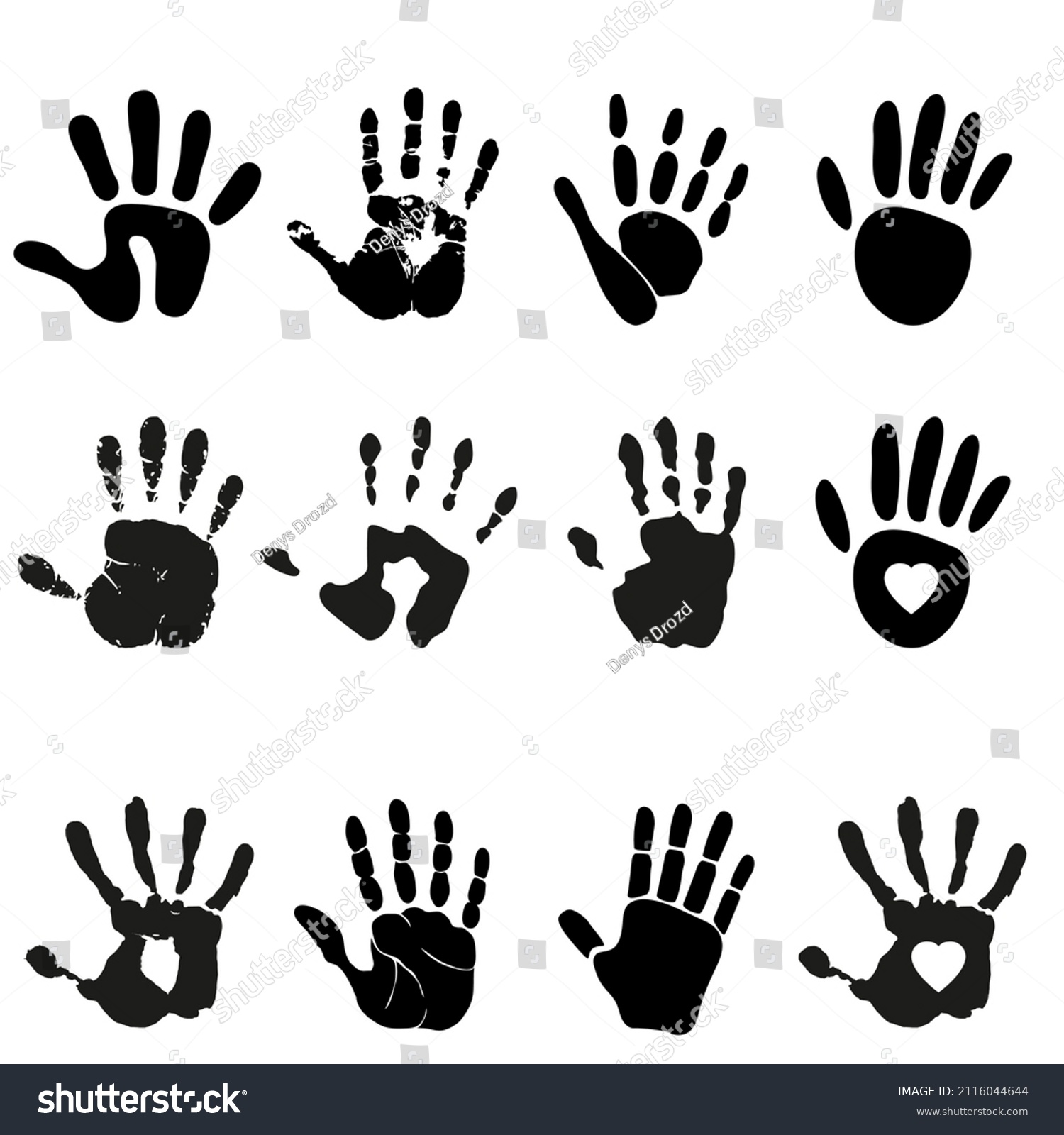 illustrator handprint symbol download