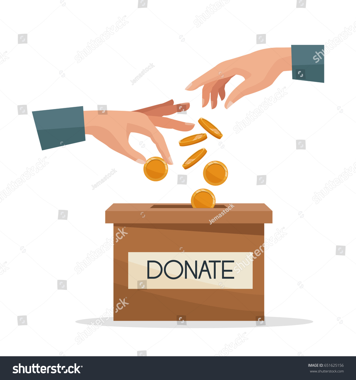 67,441 Donate money to charity Images, Stock Photos & Vectors ...